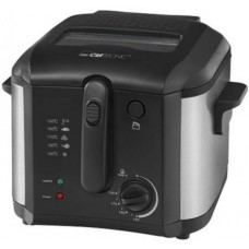 Фритюрница Clatronic FR 3649 серебристый чёрный