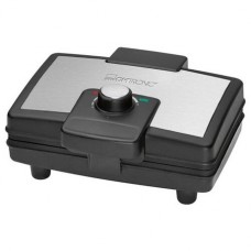 Вафельница Clatronic WA 3606 черный/серебристый
