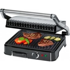 Электрогриль Clatronic KG 3487 black-inox серый