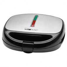 бутербродница Clatronic ST/WA 3670 черн/нерж 3 в 1